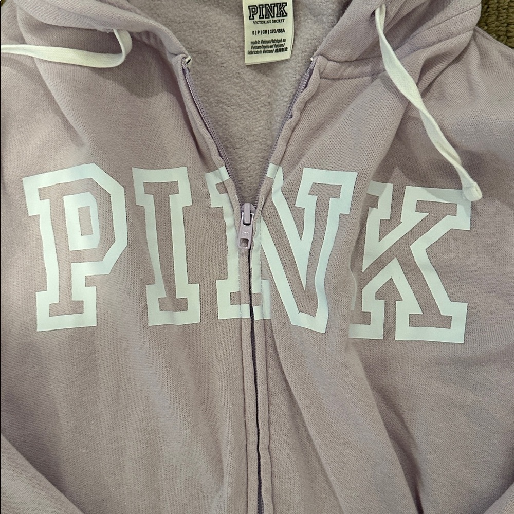 Light purple VS PINK full zip up - Picture 3 of 3